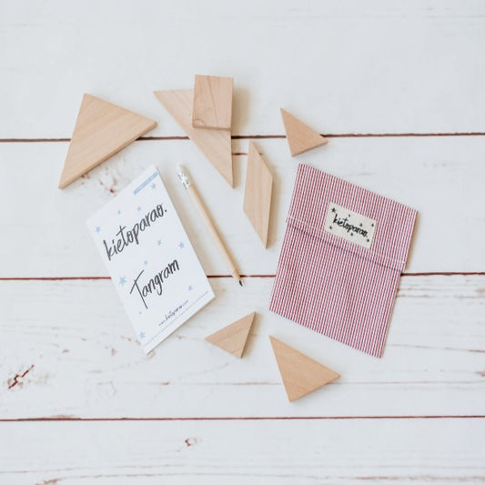 COMBO Regalo Kit Original + Kit Mini Tangram+ 2 Libritos de Actividades